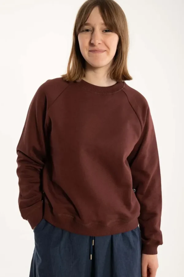 Danefæ Danemama Moleton Sweat Dark Bordeaux | Dame Sweatshirts