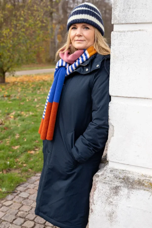 Danefæ Danemargrethe Winter Coat Dk Navy | Dame Vinterfrakker