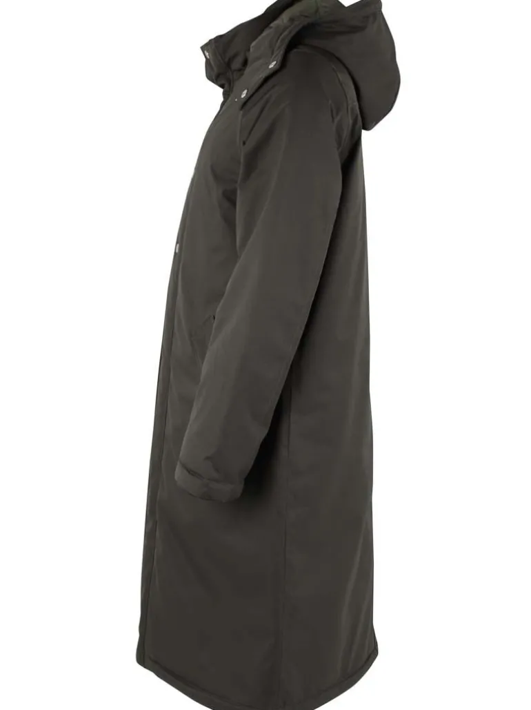 Danefæ Danemargrethe Winter Coat Dark Army | Dame Vinterfrakker