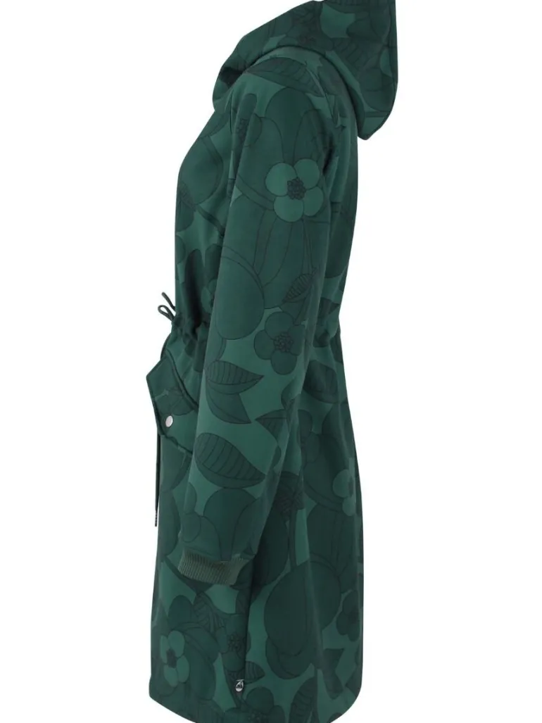 Danefæ Danemarianne Softshell Deep Forest BLOOM BOOM | Dame Softshell Frakker