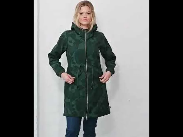 Danefæ Danemarianne Softshell Deep Forest BLOOM BOOM | Dame Softshell Frakker