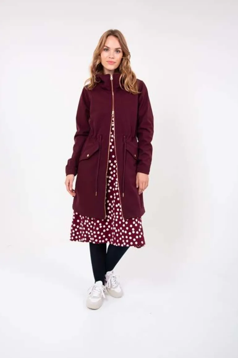 Danefæ Danemarianne Softshell Dk Bordeaux | Dame Softshell Frakker