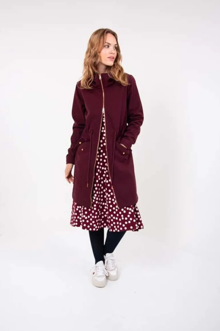 Danefæ Danemarianne Softshell Dk Bordeaux | Dame Softshell Frakker