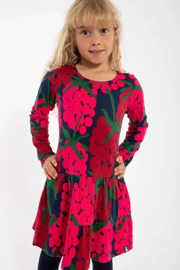 Danefæ Danemiva Interlock Dress Dark Navy MAXIBERRY | Børn Kjoler