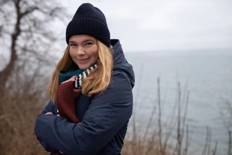 Danefæ Danenora Winter Parka Dk Navy | Dame Vinterfrakker