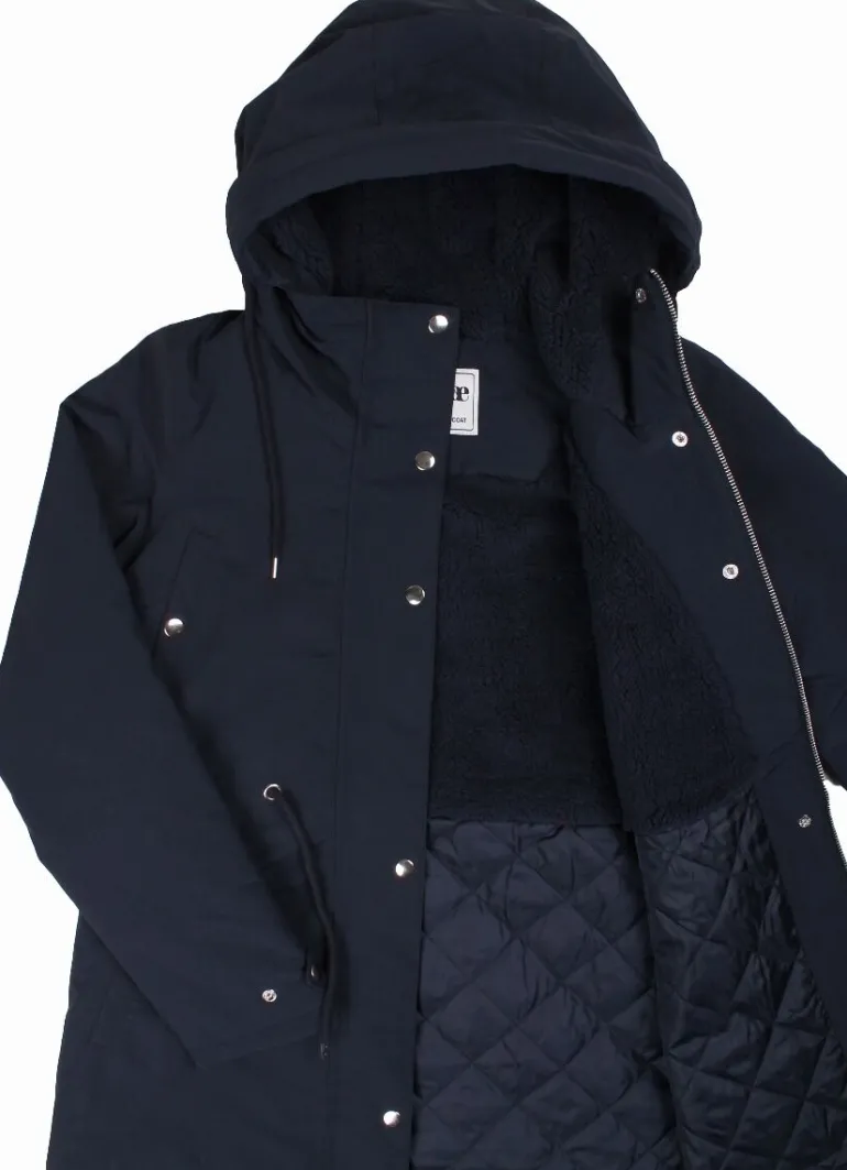 Danefæ Danenora Winter Parka Dk Navy | Dame Vinterfrakker