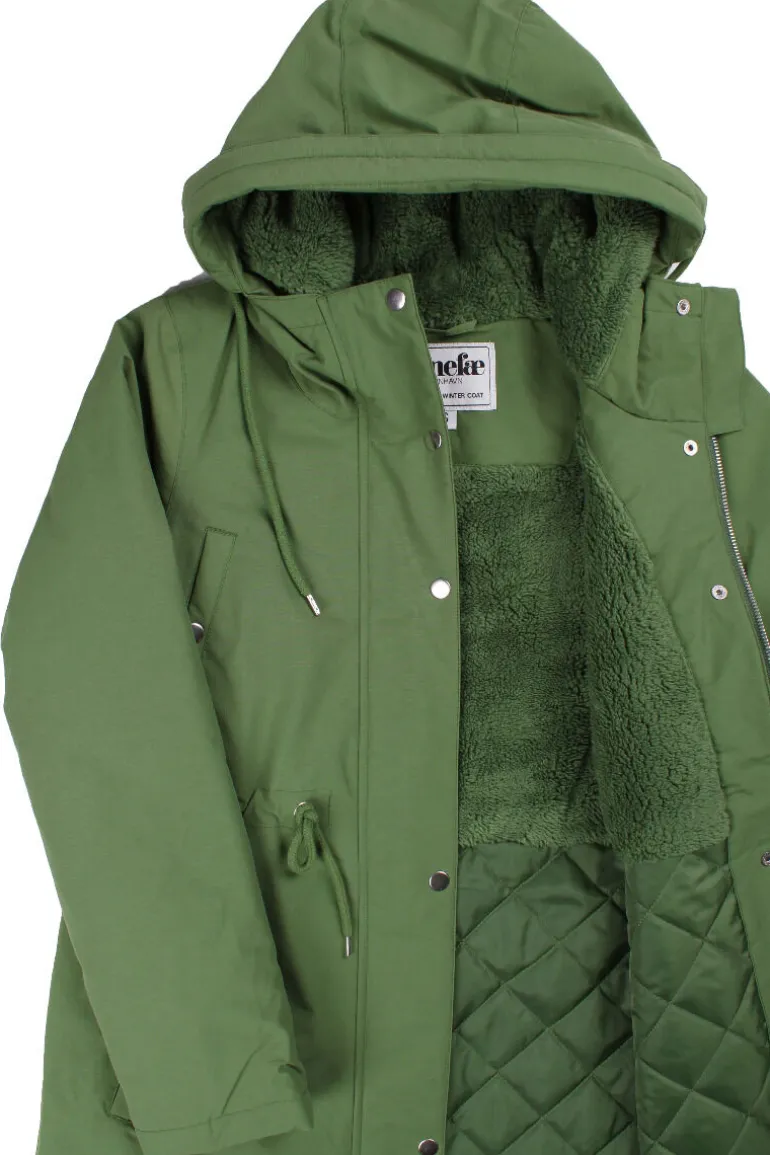 Danefæ Danenora Winter Parka Fall Jungle | Dame Vinterfrakker