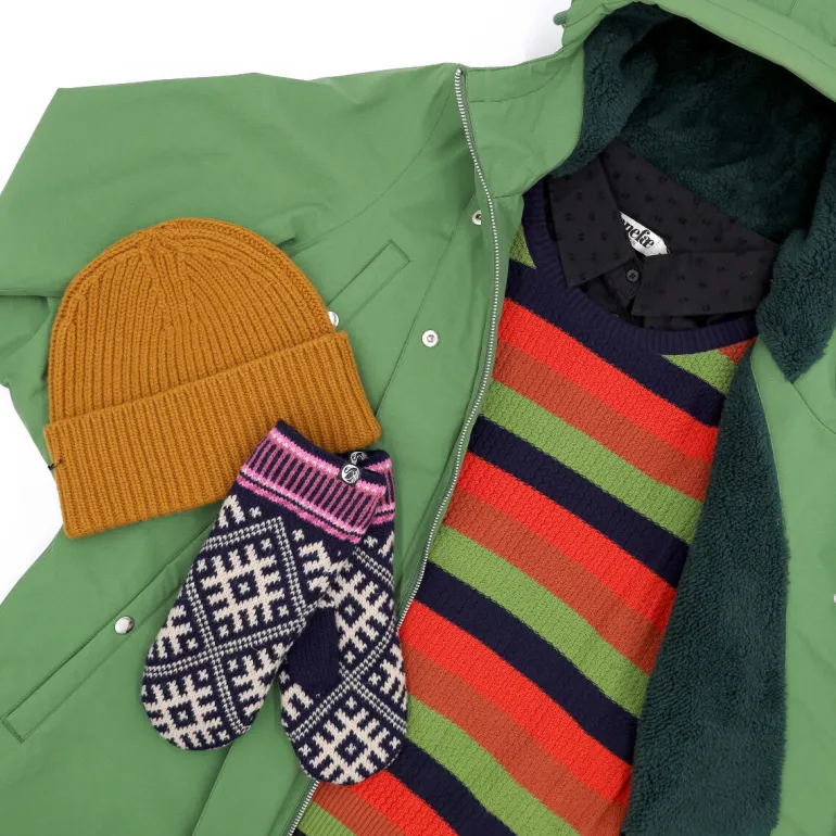 Danefæ Danenora Winter Parka Fall Jungle | Dame Vinterfrakker