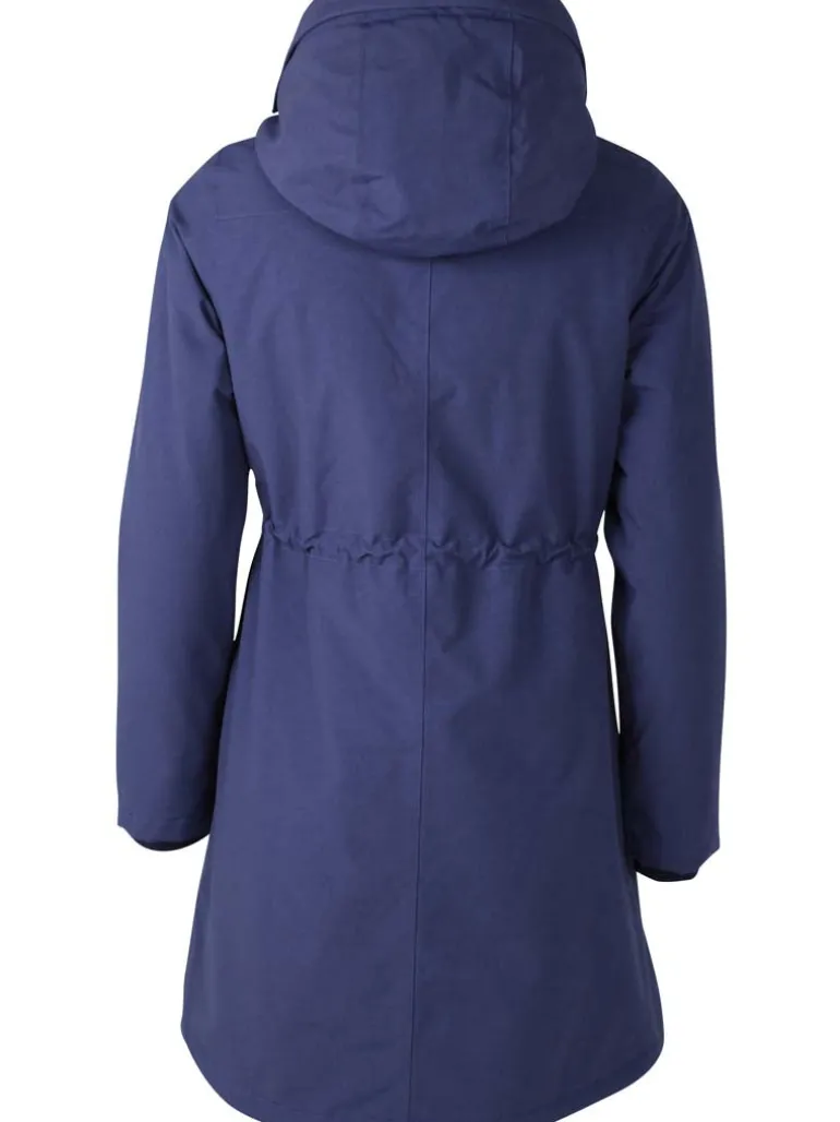 Danefæ Danenora Winter Parka Grey Marine | Dame Vinterfrakker