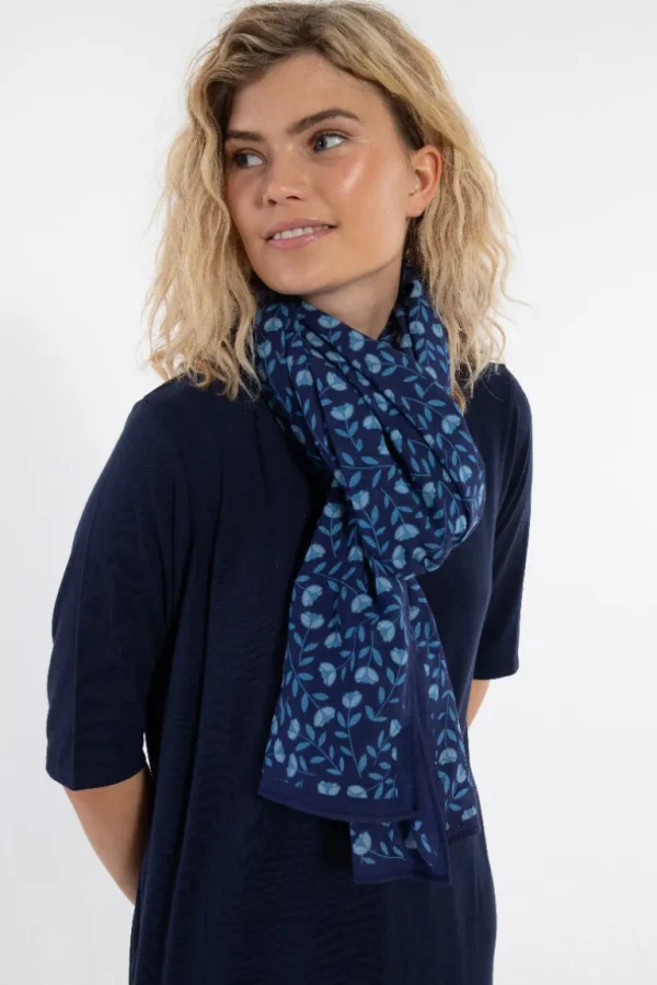 Danefæ Danenordby Scarf Cold Blue FLEURIE | Dame Tørklæder