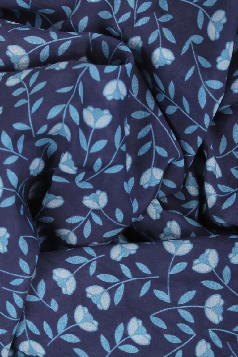 Danefæ Danenordby Scarf Cold Blue FLEURIE | Dame Tørklæder