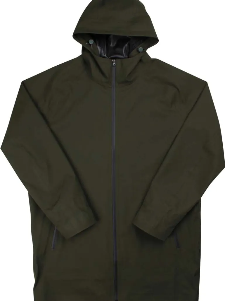 Danefæ Danenorthsea Rain Parka Dark Army | Regnfrakker