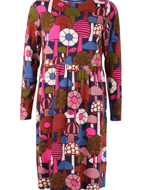 Danefæ Danepoppy LS Modal Dress Dark Navy MYKOLOGI | Dame Kjoler