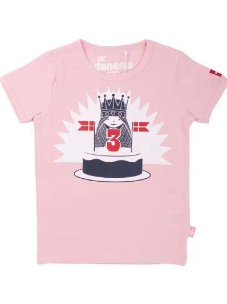 Danefæ Danerainbow Ringer Baby Pink B-DAY FREJA | T-shirts