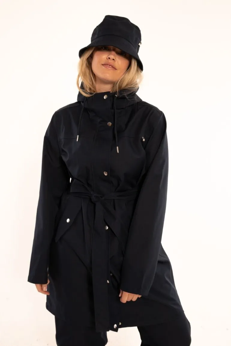 Danefæ Danerainlover Raincoat Dark Navy | Dame Regnfrakker