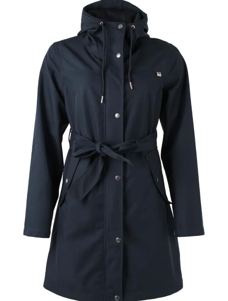 Danefæ Danerainlover Raincoat Dark Navy | Dame Regnfrakker