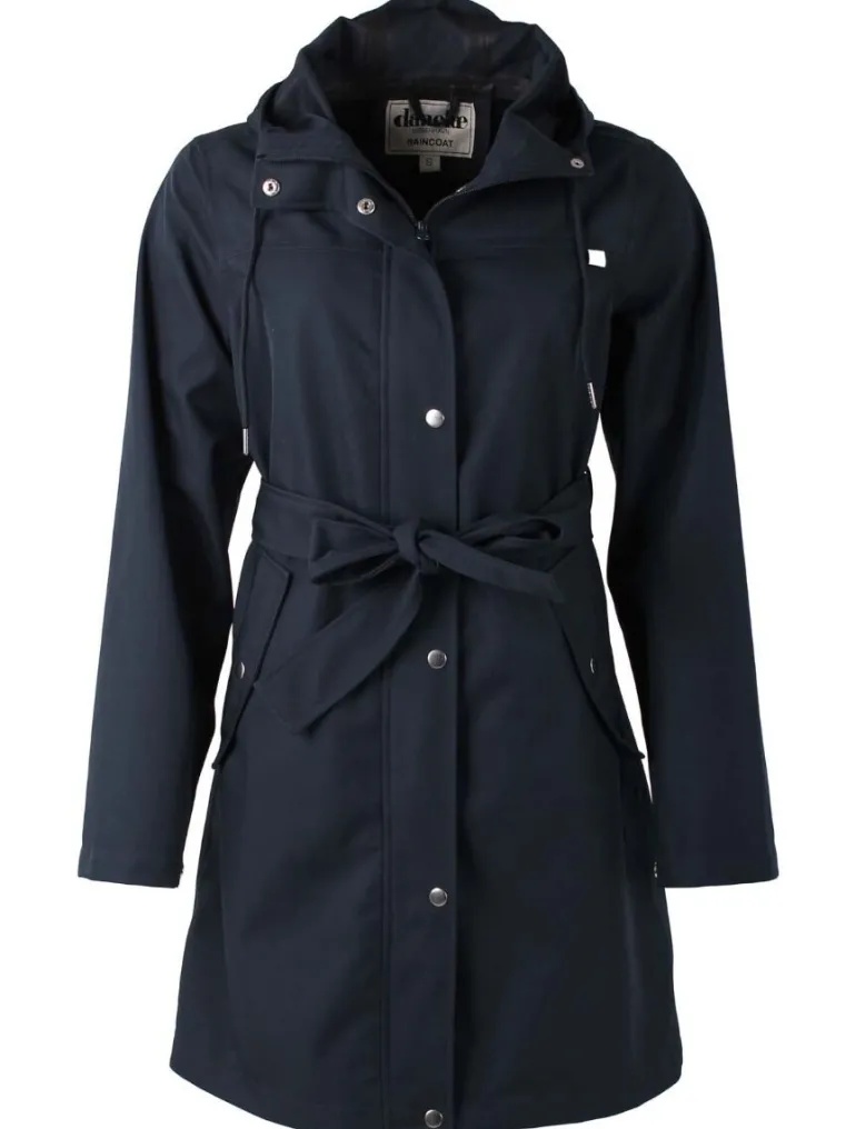 Danefæ Danerainlover Raincoat Dark Navy | Dame Regnfrakker