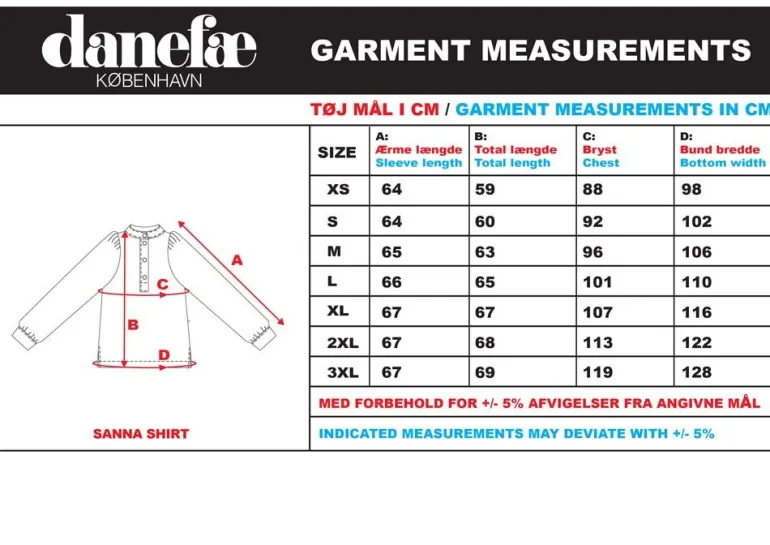 Danefæ Danesanna Modal Shirt | Dame Skjorter