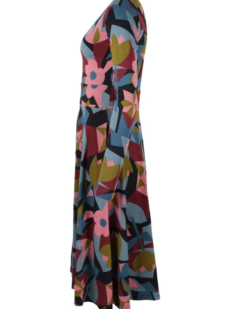 Danefæ Danesigrid Modal Dress Black GEOFLEUR | Dame Kjoler