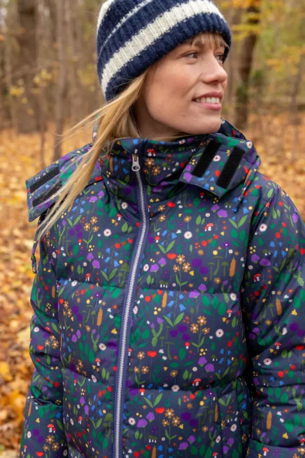 Danefæ Danesofty Fuzzy Beanie Dk Navy/Chalk | Dame Huer