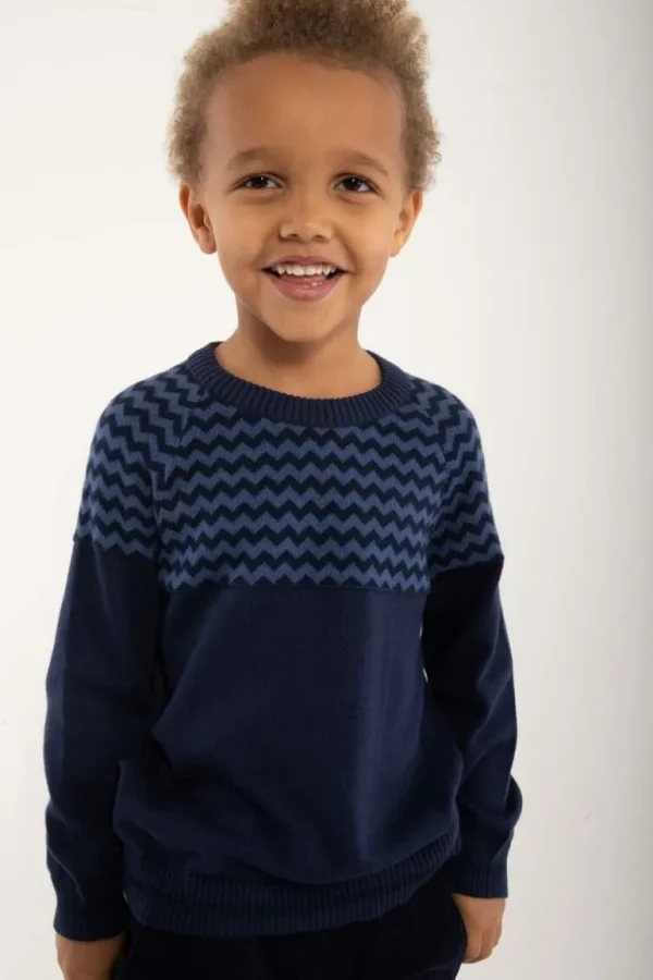 Danefæ Danestyle Master Marine/Navy/Cold Blue | Børn Strik
