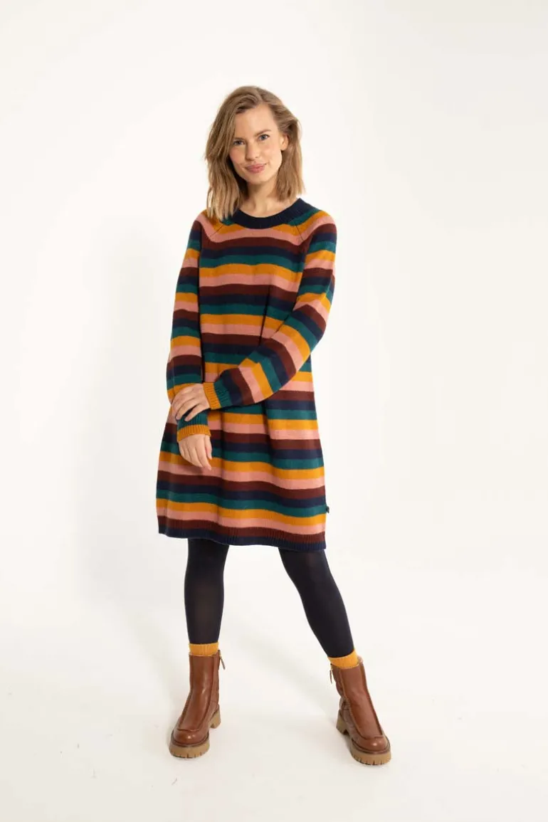 Danefæ Danesukkertop Wool Sweater Dress Big Things | Dame Strik | Kjoler