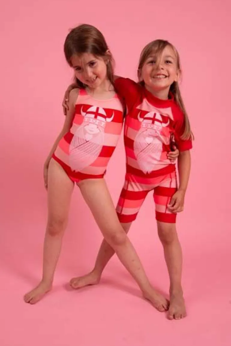 Danefæ Danetuberider Suit Butterfly FREJA | Børn Uv Badetøj | Uv Badetøj