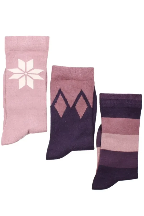 Danefæ Danewalk with me Socks - Box Vintage Rose - We make a great pair | Dame Strømper