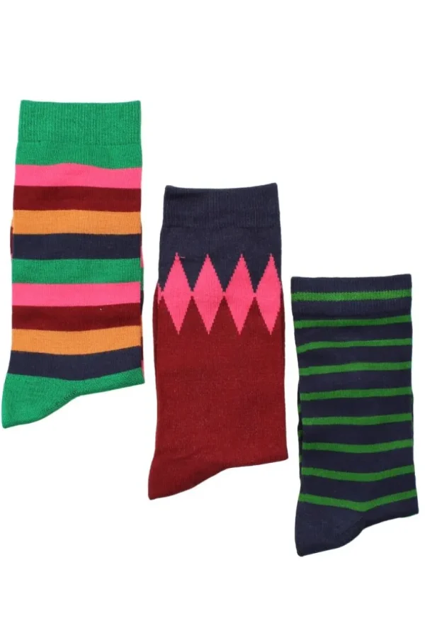 Danefæ Danewalk with me Socks - Box Tonic - Side by side | Dame Strømper