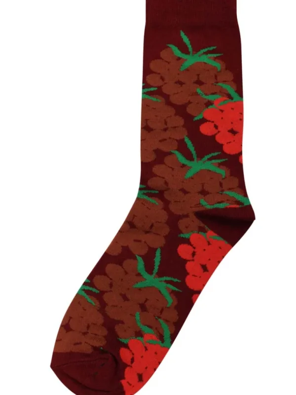 Danefæ Danewalk with me Socks Dk Rust MAXIBERRY | Dame Strømper