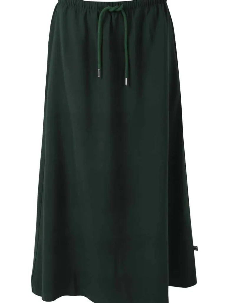 Danefæ Daningrid Ecovero Skirt Dark Forest | Dame Nederdele