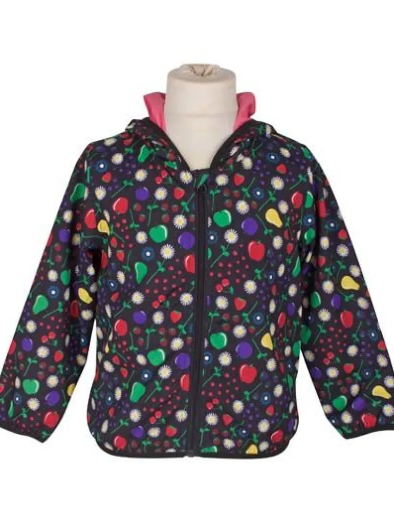 Danefæ Danoda jacket Black Fruits | Børn Jakker | Midseason Jakker