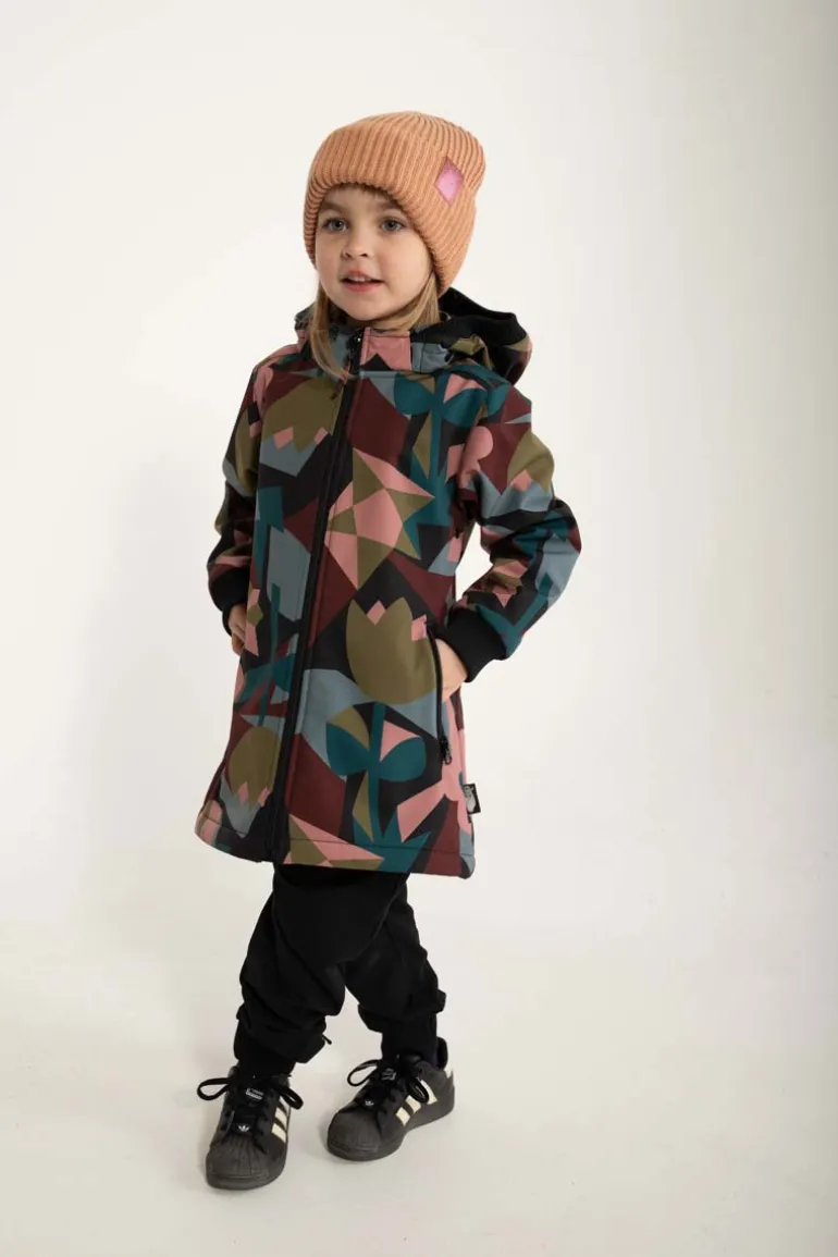 Danefæ Danolivia Softshell Black GEOFLEUR | Børn Softshelljakker