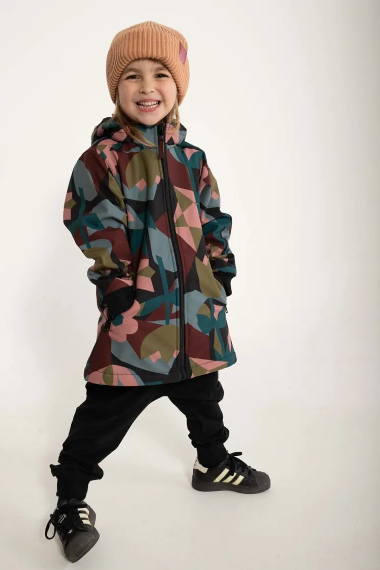 Danefæ Danolivia Softshell Black GEOFLEUR | Børn Softshelljakker