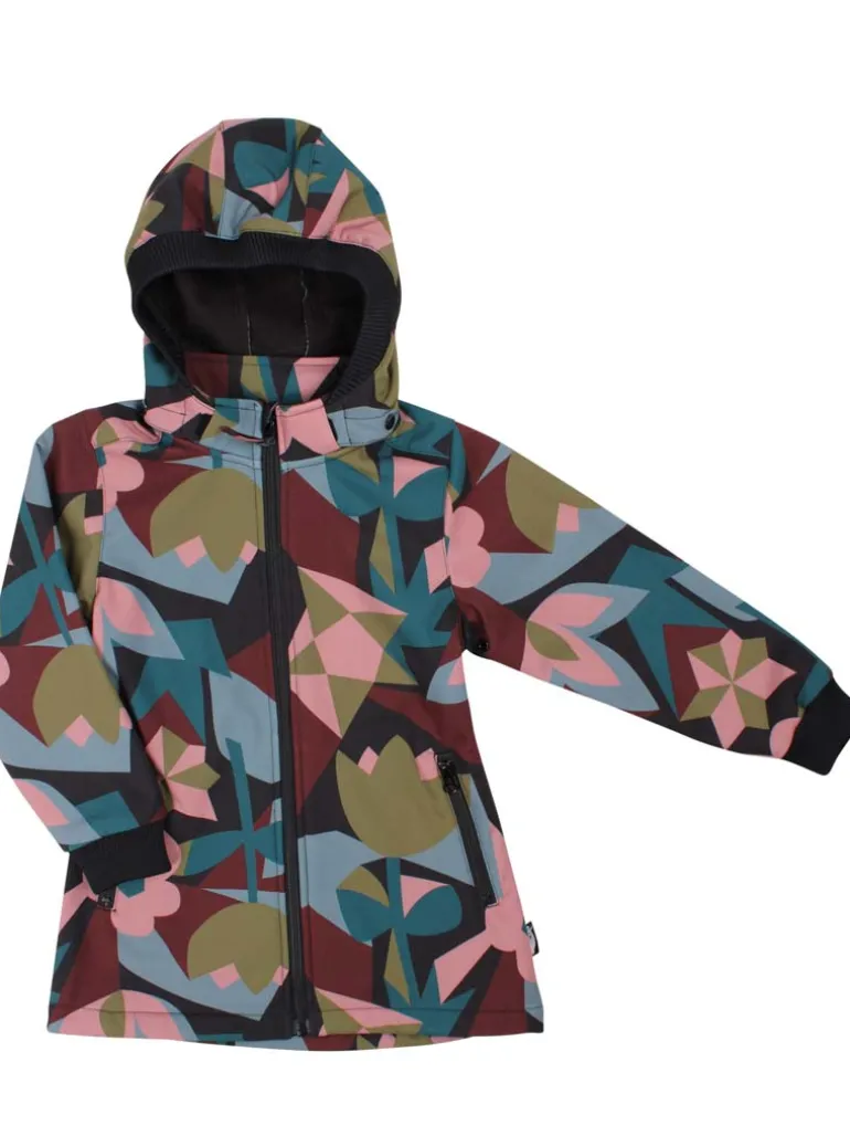 Danefæ Danolivia Softshell Black GEOFLEUR | Børn Softshelljakker