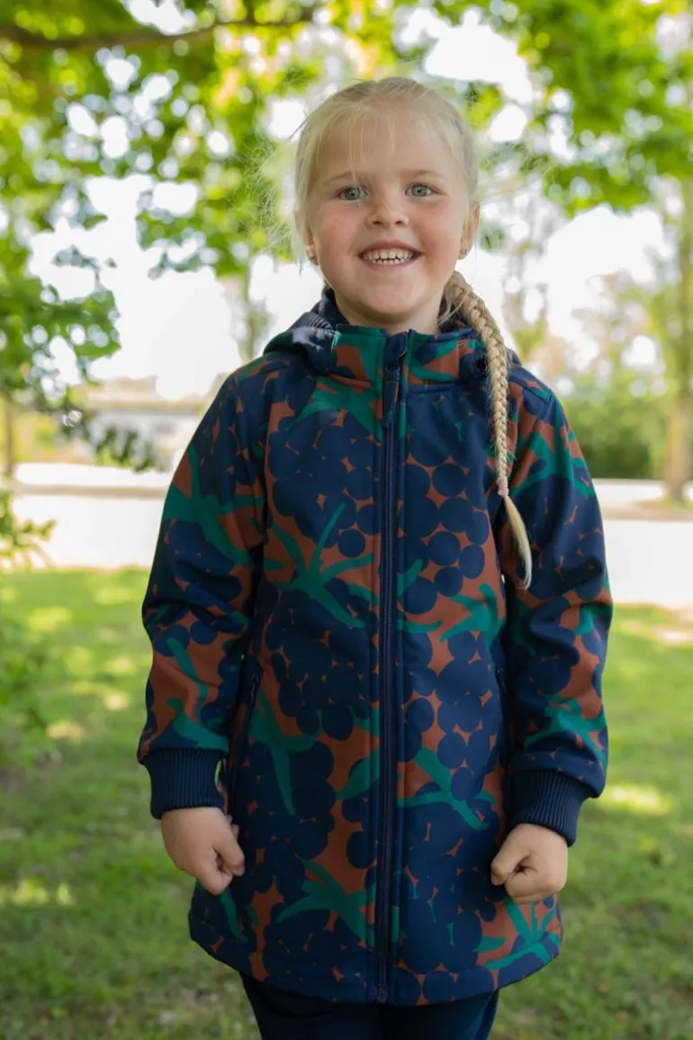 Danefæ Danolivia Softshell Rust MAXIBERRY | Børn Softshelljakker