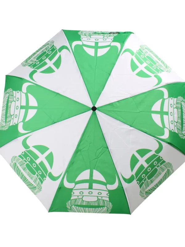Danefæ Danumbrella - Green/White ERIK | Dame Paraply