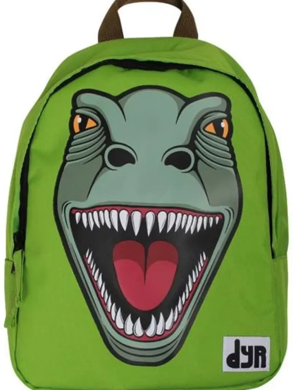 Danefæ DYR Kids Backpack Green T-REX | Børn Børnetasker