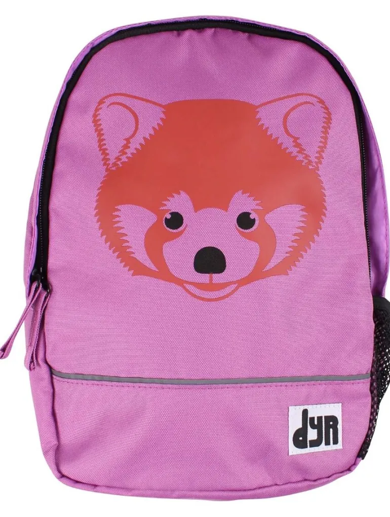 Danefæ DYR Kids Backpack Old Rose ROED PANDA | Børn Børnetasker
