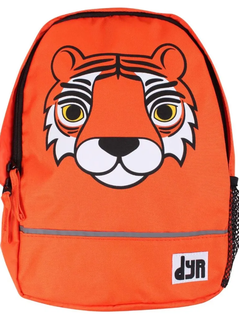 Danefæ DYR Kids Backpack Orange TIGER | Børn Børnetasker