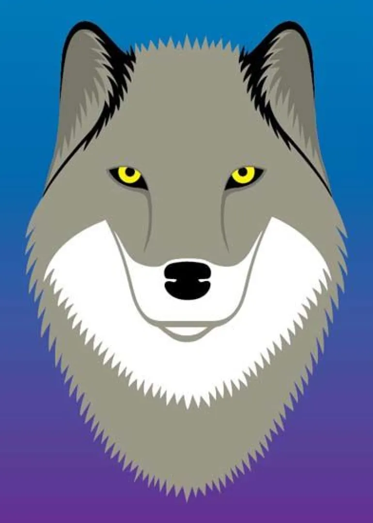 Danefæ DYR Postcard Blue/Purple ULV | Kort Og Notesbøger | Bøger Og Kort