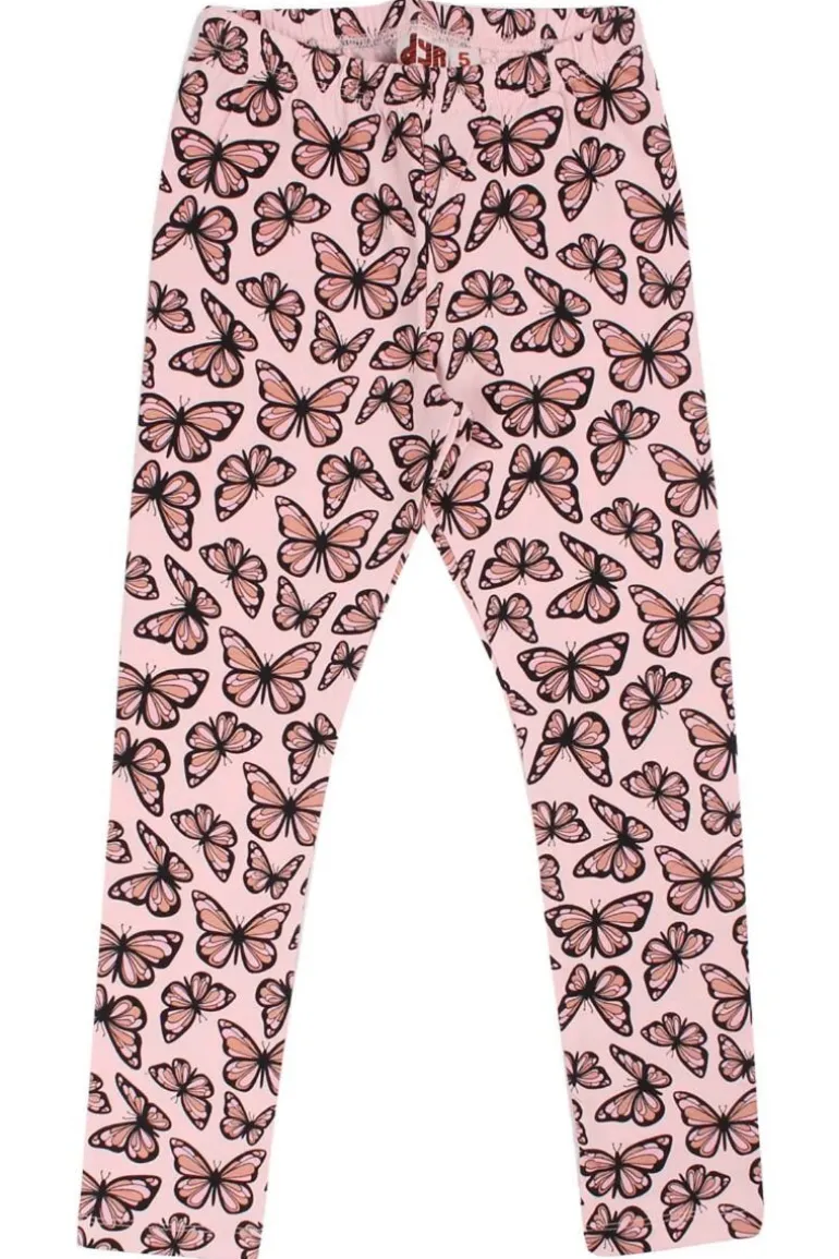 Danefæ Dyrcheetah Leggings Powder Peach FLUTTER | Børn Leggings | Leggings