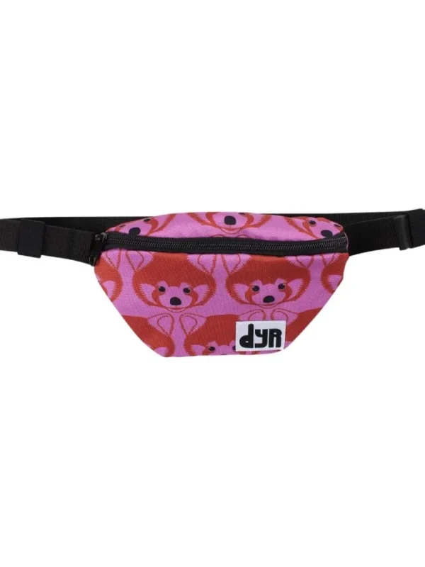 Danefæ Dyrfeed Fannypack Old Rose ROED PANDA | Børn Børnetasker