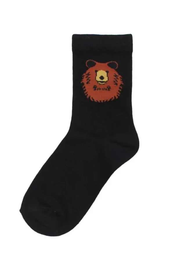 Danefæ Dyrgalop socks Black BRUN BJOERN | Børn Strømper
