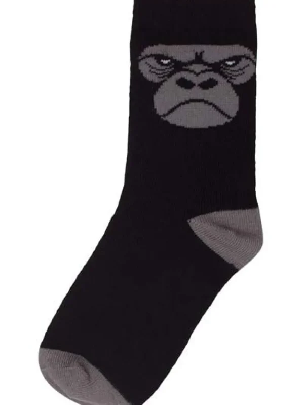 Danefæ Dyrgalop socks Black GORILLA | Børn Strømper
