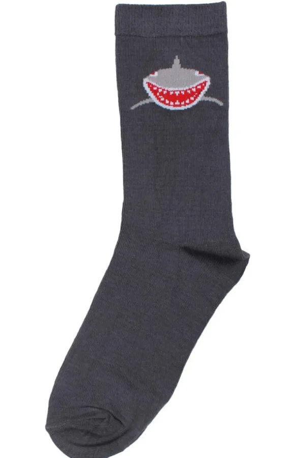 Danefæ Dyrgalop socks Dark Grey HAJ | Børn Strømper