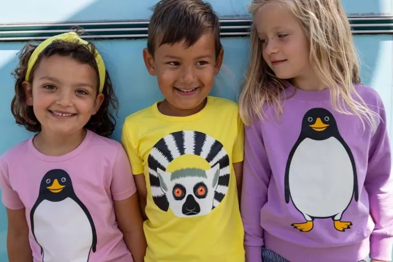 Danefæ Dyrgrowl T Chilled Pink PINGVIN | T-shirts