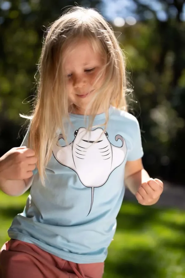 Danefæ Dyrgrowl T Glacier ROKKE | T-shirts