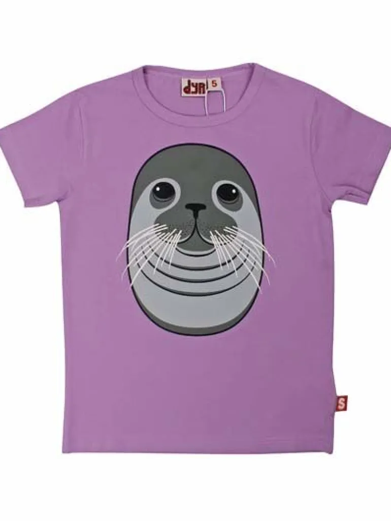 Danefæ Dyrgrowl T Ice viola SAEL | T-shirts