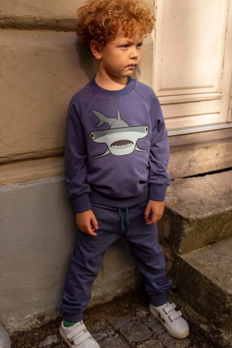 Danefæ Dyrhiss Jog Grey Marine | Børn Bukser